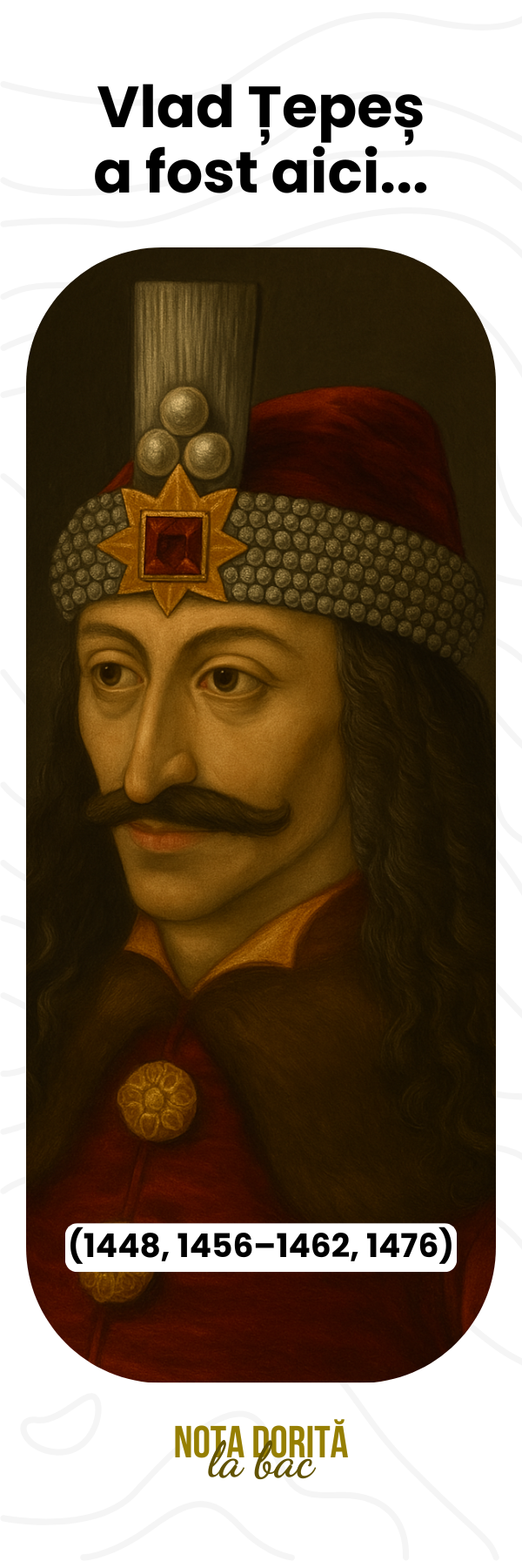 Semn de carte - Vlad Țepeș