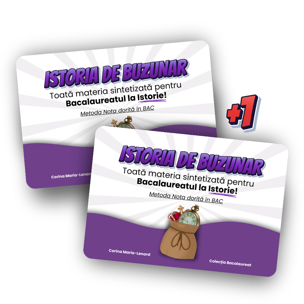 Pachet Bacalaureat ISTORIE (1+1)