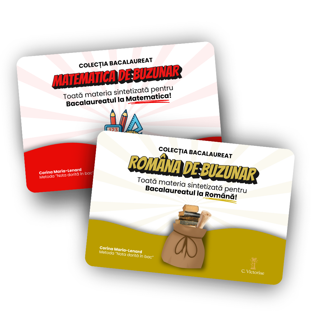Pachet Bacalaureat REAL (Matematică + Română)