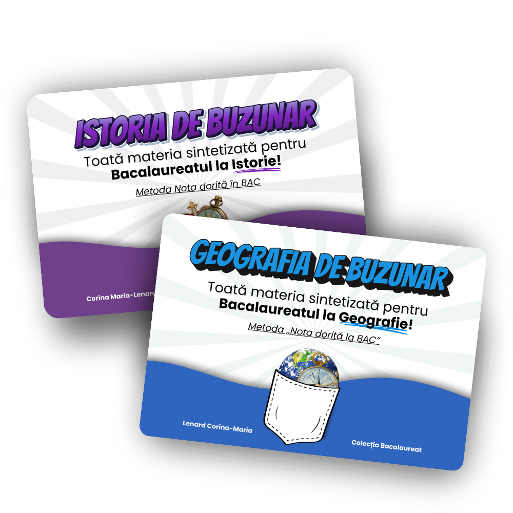 Pachet Bacalaureat UMAN (Istorie + Geografie)